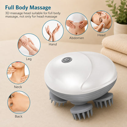Smart Scalp Massager – Premium Electric Head Massager