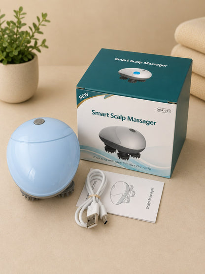 Smart Scalp Massager – Premium Electric Head Massager