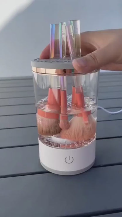 Ultimate Electric Makeup Brush Cleaner & Dryer | Quick Clean Hygiene Gadget